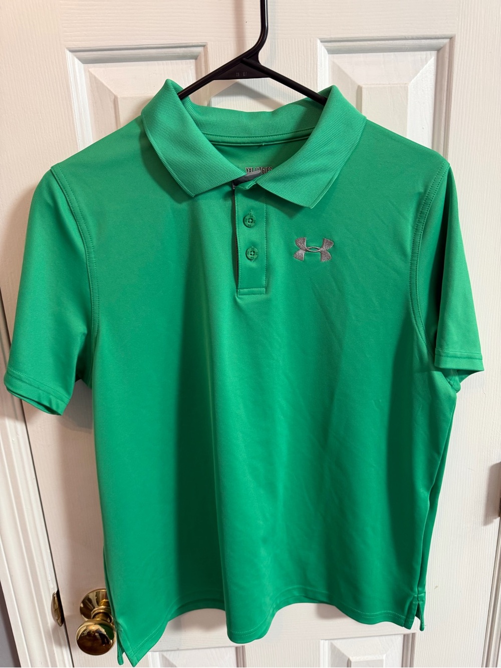 Under Armour Bright Green Boys' Polo Shirt